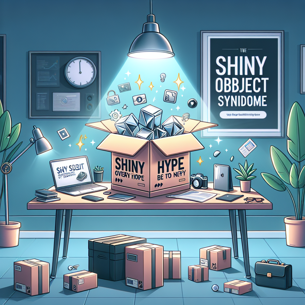 Shiny object syndrome: waarom niet elke hype in je project thuishoort