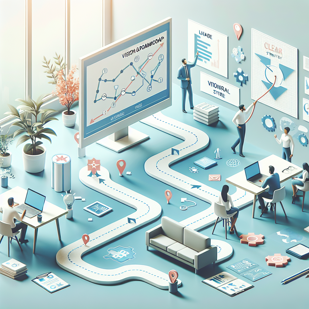 Visie en roadmap: waarom een duidelijke strategie essentieel is voor je softwareproject