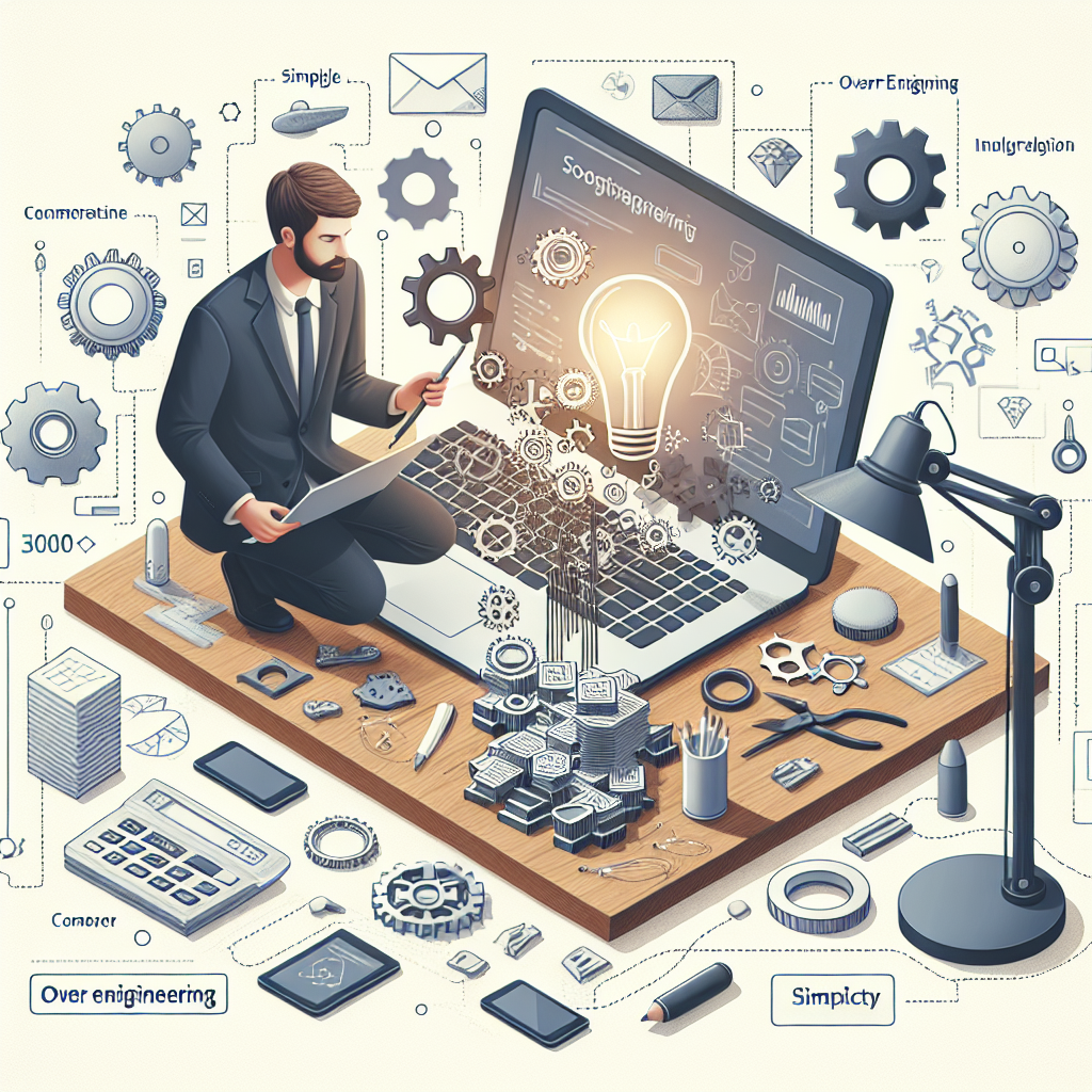 Overengineering: waarom eenvoud vaak beter is in softwareontwikkeling