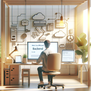 Wat is het verschil tussen frontend en backend?