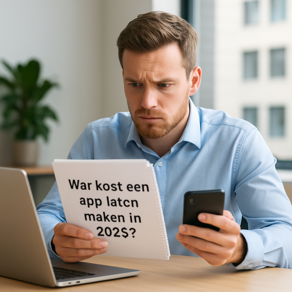 Wat kost een app laten maken in 2025?
